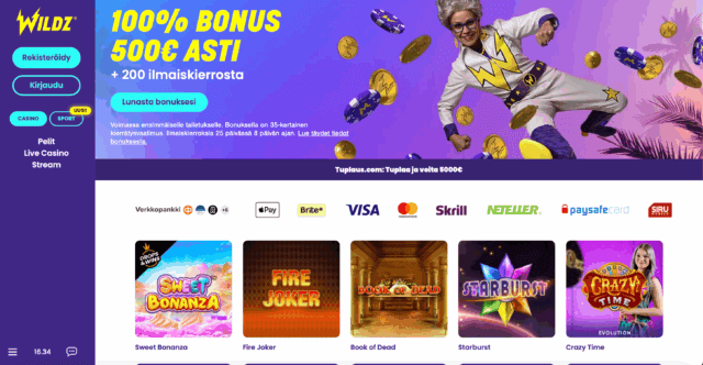 Wildz casino suomi