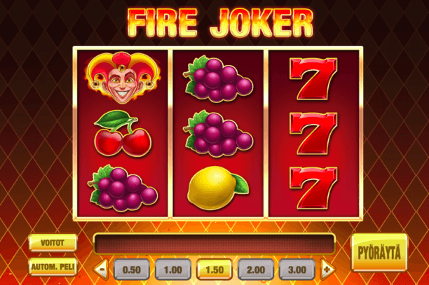 Fire Joker on moderni versio mitä on hedelmäpelit netissä.