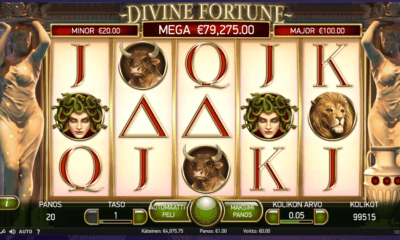 Divine Fortune jackpot