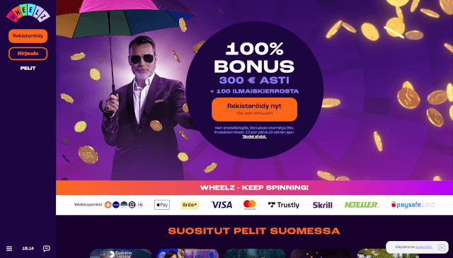 Wheelz casino kokemuksia
