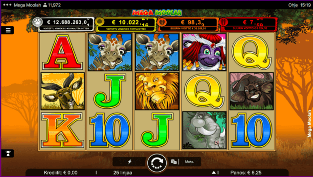 Mega Moolah jackpot
