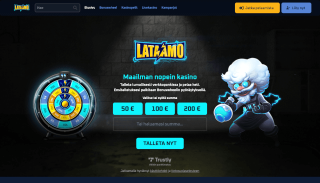 lataamo casino kokemuksia