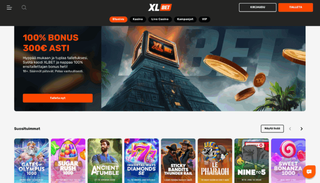 xlbet casino kokemuksia