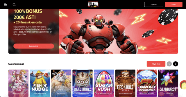 ultra casino kokemuksia