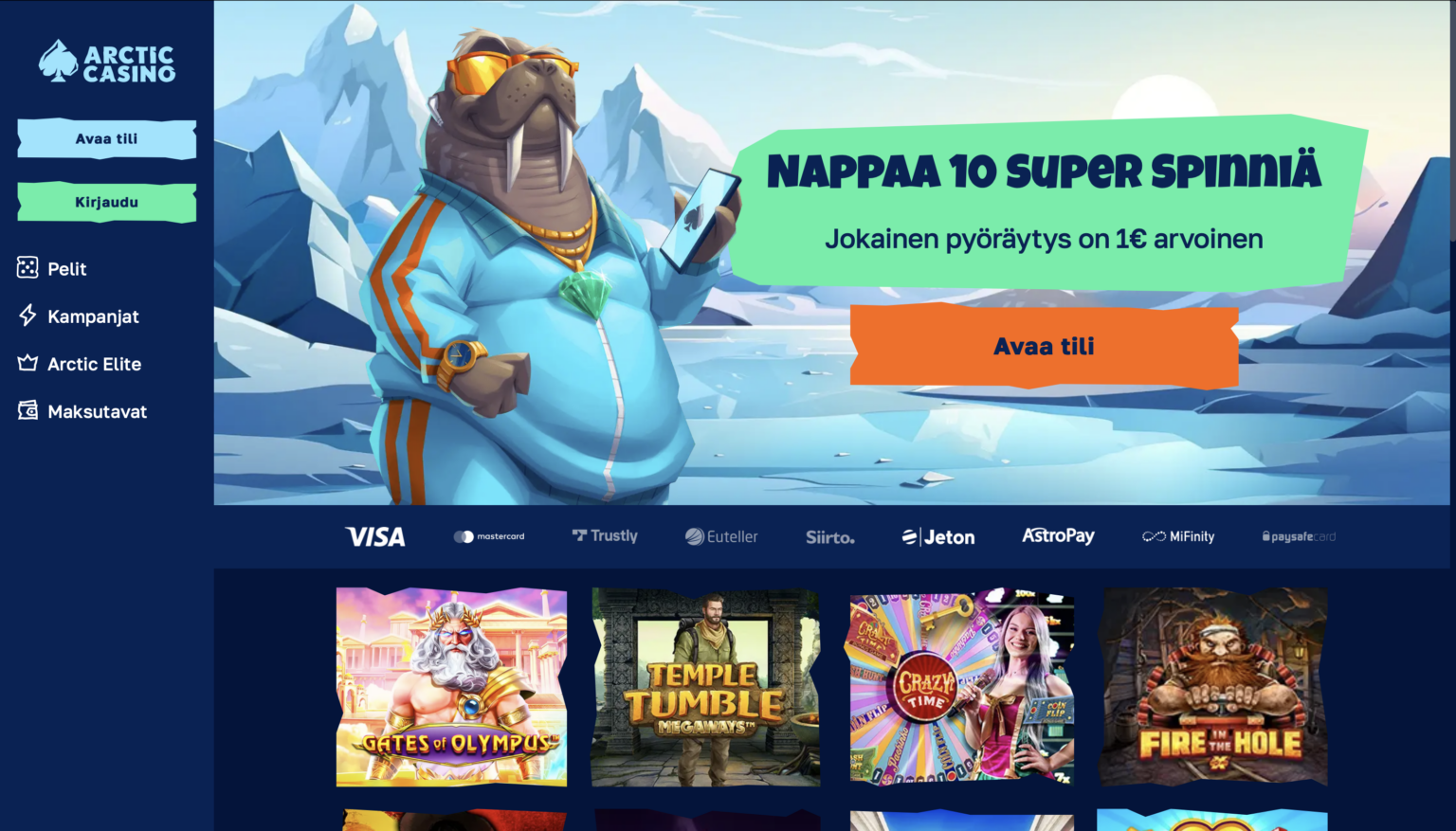 nettikasino ilman rekisteröitymistä