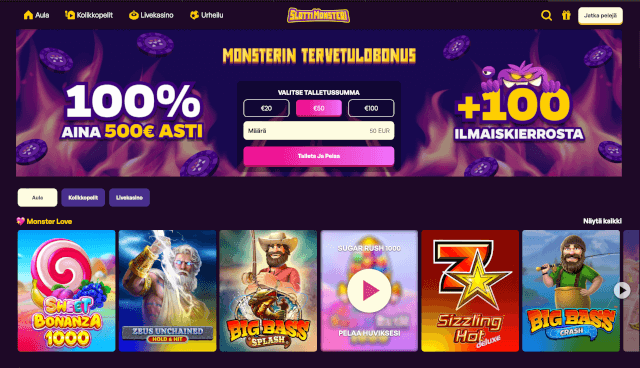 slottimonsteri casino